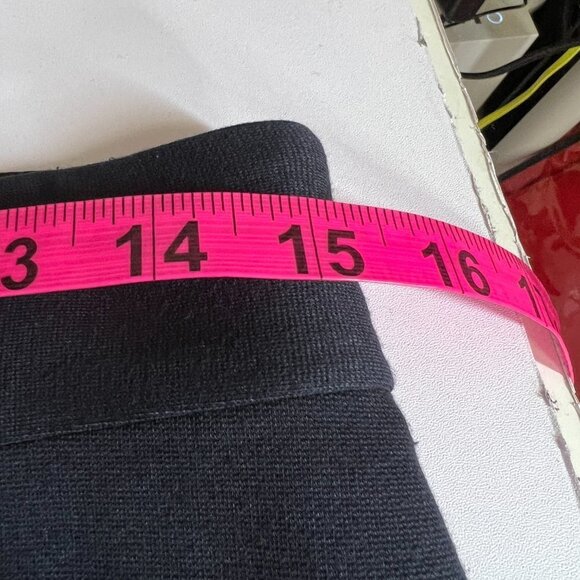 Ann Taylor Pencil Skirt Navyl Blue Stretch Size 6 - Picture 5 of 8